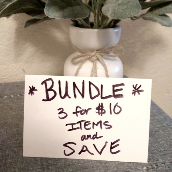 BUNDLE 3 FOR $10 ITEMS - Picture 1 of 1